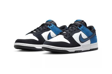 Nike Dunk Low "Industrial Blue" Release Info | Hypebeast Nike Heels, Ty Dolla Ign, Lil Yachty, Blue Panels, Deep Royal Blue, Blue Crafts, Sb Dunk Low, Nike Sb Dunks Low, Sb Dunk