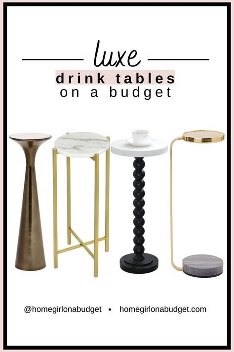 Drink tables, cocktail tables, side tables, small apartment decor ideas, small living room decor ideas, living room decorating ideas, martini tables Martini Tables, Small Apartment Decor Ideas, Small Apartment Decor, Small Living Room Decor Ideas, Drink Tables, Martini Table, Transitional Style Decor, Apartment Decor Ideas, Urban Shop