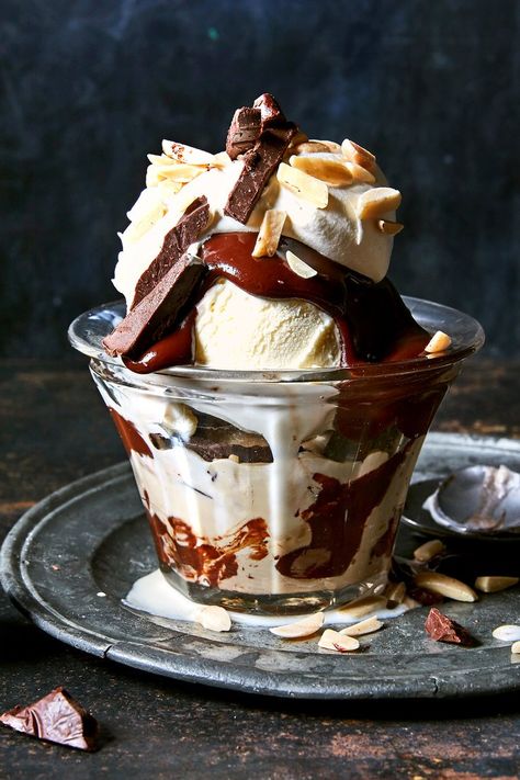 Audience Of One, Long Spoon, Sundae Recipes, Cake And Ice Cream, Homemade Hot Fudge, Chamber Music, Fudge Recipe, Nyt Cooking, Fudge Sauce