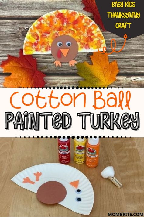 Paper Plate Turkey, Thanksgiving Activities Preschool, Fun Thanksgiving Crafts, Thanksgiving Crafts Preschool, Thanksgiving Turkey Craft, November Crafts, Fall Arts And Crafts, Thanksgiving Preschool, Thanksgiving Art