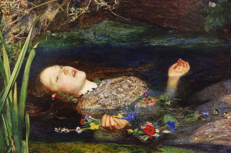 https://flic.kr/p/F6cok2 | Sir John Everett Millais, Bt Ophelia 1851–2 Tate Britain | www.tate.org.uk/art/artworks/millais-ophelia-n01506 John Everett Millais Ophelia, Ophelia Painting, Elizabeth Siddal, Everett Millais, Gabriel Rossetti, Pre Raphaelite Brotherhood, Pre Raphaelite Art, Dante Gabriel Rossetti, John Everett Millais