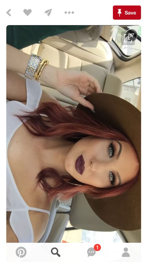 Rose gold reddish Drag Make-up, Jaclyn Hill, Penteado Cabelo Curto, Makeup Obsession, Red Lip, Love Makeup, Beautiful Makeup, Hair Dos, Beauty Inspiration