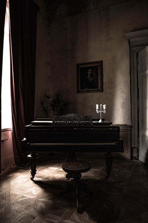 black grand piano near red curtain photo – Free Indoors Image on Unsplash Black Piano, Piano Room, Grand Piano, Dark Academia Aesthetic, Academia Aesthetic, Dark Room, Music Room, Pics Art, Room Aesthetic