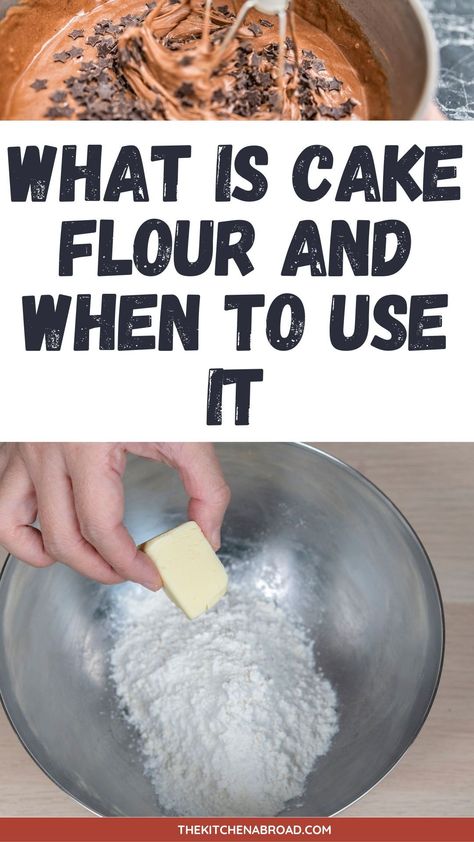 Explore the world of baking as I unravel what cake flour is, its unique qualities, and tips for using it to create perfect, tender confections. How To Make Cake Flour From All Purpose, Recipes Using Cake Flour Baking, Cakes Using Cake Flour, Cake Flour Recipe Desserts, Recipes Using Cake Flour, Cake Flour Recipes, What Is Cake Flour, Cake Flour Recipe, Cake Flour Substitute