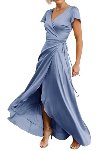 Wedding Guest Long Dress, Order Dresses Online, Flowy Long Dress, Wedding Guest Dresses Long, T Shirt Midi Dress, Flowy Dress Long, Maxi Dress Wedding Guest, Long Beach Dress, Wrap Around Dress