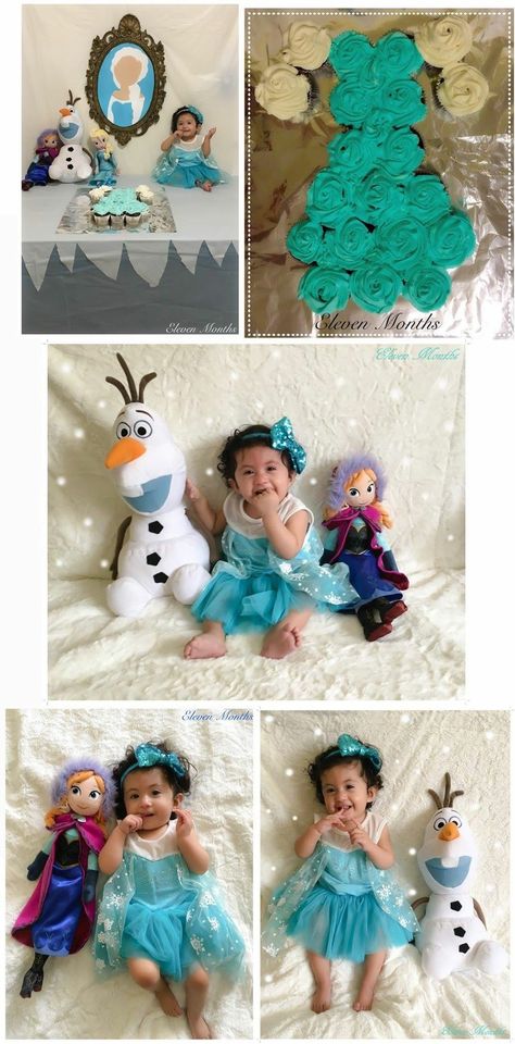 Elsa Theme, Elsa Baby, Disney Princess Babies, Monthly Milestone, Princess Elsa, Elsa Frozen, Baby Photoshoot, Baby Ideas, Baby Photo