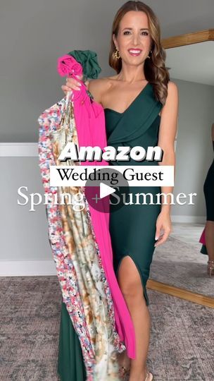 131K views · 2.6K reactions | Comment below LINKS to shop these wedding guest dresses from Amazon!

These cocktail dresses would be perfect for a spring + summer wedding or special event 💃🏻😍

I am 5’3 and these are a great length on me - the maxi drags a *tiny* bit!

Direct URL: https://amzlink.to/az0ffV2ghiFDk + on my Amazon St0refront!

#weddingguest #weddingguestdress #weddingguestoutfit #cocktaildress #mididresses #partydress #springwedding #summerwedding | Lisa Marie | Petite Fashion (5’3) | Goth Babe · Canary Islands Goth Babe, Dresses From Amazon, Spring Summer Wedding, Wedding Guest Dresses, Great Lengths, Canary Islands, Petite Fashion, Wedding Guest Outfit, Spring Wedding