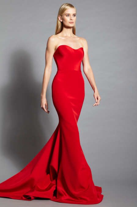 Romona Kaveza ss2017 Ramona Keveza, Classic Red Dress, Romona Keveza, Red Dress Long, Red Carpet Gowns, Beautiful Prom Dresses, Red Outfit, Gorgeous Gowns, Beautiful Gowns