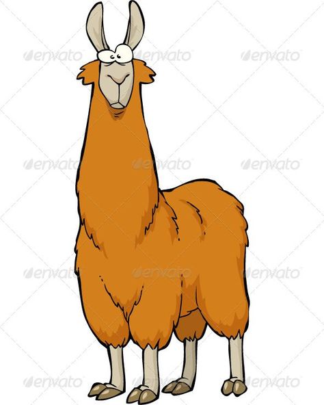 Lama Llama, alpaca, animal, brown, cartoon, character, cute ... Alpaca Cartoon, Llama Pictures, Alpaca Animal, Brown Cartoon, Stick Art, Vector Graphics Design, Llama Alpaca, Cute Drawing, Rock Painting Designs