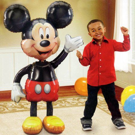 Mickey Clubhouse Party, Mickey Mouse Theme Party, Mickey Mouse Birthday Theme, Mickey Mouse Birthday Decorations, Minnie Mouse Balloons, Mickey Mouse Themed Birthday Party, Mickey Mouse Balloons, Mickey Mouse Clubhouse Birthday Party, Jumbo Balloons