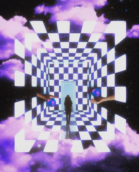 • credit : @/photobysavg on ig Trippy Album Covers, All In My Head, Trippy Artwork, Escape From Reality, 70s Sci Fi Art, Vaporwave Art, Create Drawing, Alternative Art, Cover Artwork