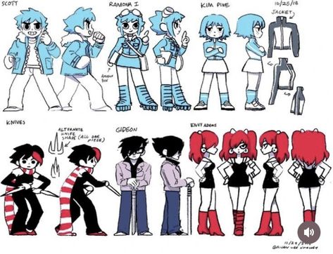 Epic Outfits, Bryan Lee O Malley, Scott Pilgrim Comic, Bryan Lee, Scott Pilgrim Vs. The World, Swag Art, Vs The World, Cool Things, Scott Pilgrim