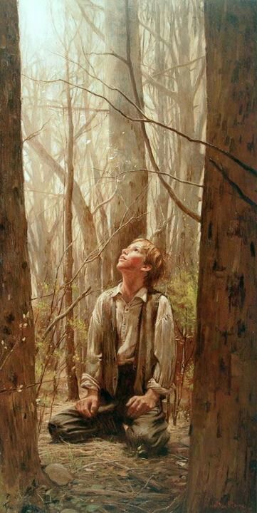 Joseph Smith Lds Pictures, Lds Church History, Yw Theme, Mormon Art, Lds Yw, Spiritual Photos, Spiritual Pictures, Sacred Groves, Yw Activities