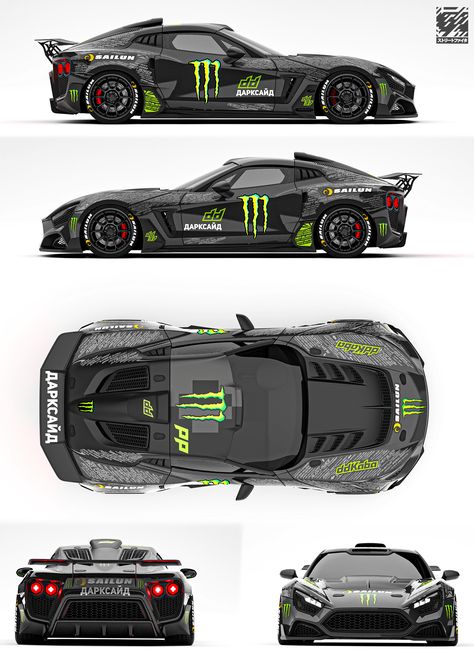 Flanker F Monster Energy athlets livery for DDKaba | Behance Monster Energy Racing, Truck Livery, Energy Monster, Racing Livery, Custom Diecast, Livery Design, Car Livery, Truck Graphics, Monster Ideas