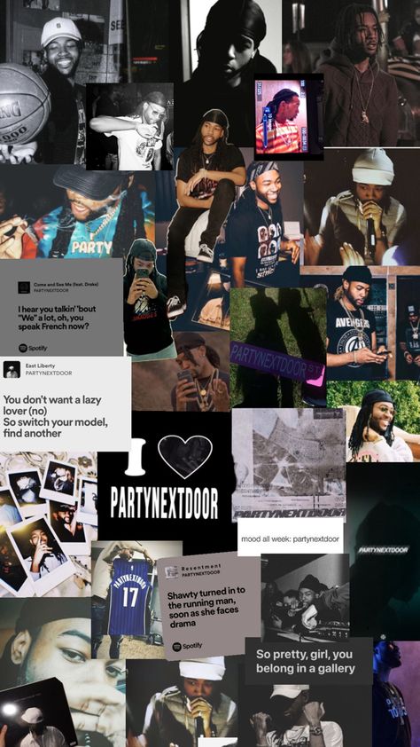 Partynextdoor Album, Party Next Door, Rnb Aesthetic, Rap Playlist, Chill Wallpaper, Pretty Wallpaper Ipad, Cute Home Screen Wallpaper, Cute Home Screens, Instagram Captions Clever