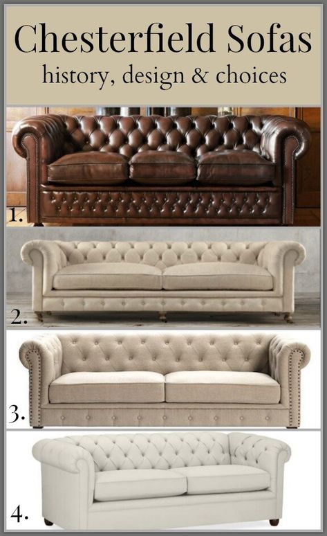 Chesterfield Sofa - history, design & choices — My Soulful Home Chesterfield Living Room, Chesterfield Couch, Latest Sofa Designs, Sofa And Loveseat, Sofa Set Designs, Green Sofa, Beautiful Sofas, Classic Sofa, Chesterfield Sofa