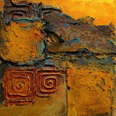 CAROL NELSON FINE ART BLOG: "Southern Relic" mixed media abstract rust painting © Carol Nelson Fine Art Mud Art, Modern Abstract Art Geometric, Dry Wall, Modern Art Movements, Rust Paint, Soyut Sanat Tabloları, Contemporary Abstract Art, Small Paintings, Mixed Media Canvas