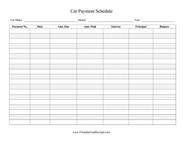 Track car payments including interest and principal with this printable payment schedule. Free to download and print Checkbook Register, Payment Schedule, Car Payment, Receipt Template, 2021 Calendar, Coupon Book, Free Cars, Schedule Template, Professional Templates