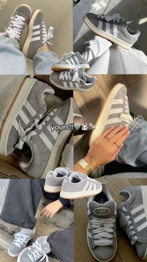 Adidas Grey Campus 00s Outfit, Adidas Campus 00s Outfit Sommer, Addidas Shoes Campus 00s Outfit Gray, How To Style Campus 00s, Grey Campus 00s, Adidas Campus 00s Outfit Grey, Campus 00s Grey Outfit, Grey Adidas Campus, Adidas Campus 00s Grey Outfit