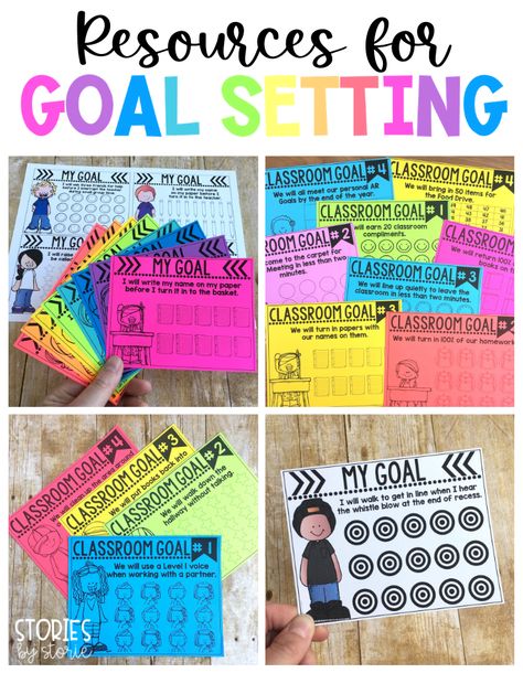 Goal Setting Elementary, Goal Setting Bulletin Board, Goal Setting Books, Reading Interventionist, Goal Setting For Students, Classroom Goals, Elementary School Counselor, Goal Oriented, Elementary School Counseling