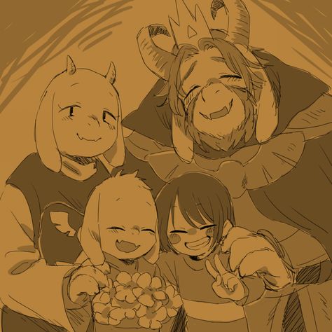 Undertale Dreemurr Family, Toriel Dreemurr, Sus Things, Dreemurr Family, Undertale Asriel, Undertale Toriel, Chara Dreemurr, Toriel Undertale, Undertale Ost