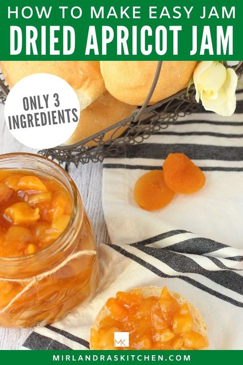 Fresh Apricot Recipes, Apricot Preserves Recipe, Apricot Jam Recipe, Quick Jam, Fresh Apricots, Apricot Jam Recipes, Dried Apricot, Apricot Recipes, Jam Recipes Homemade