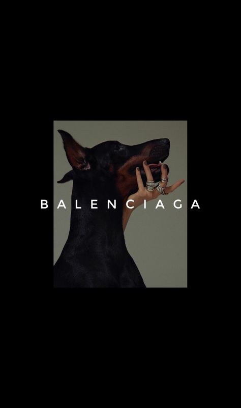 Brand Logo Wallpaper, Balenciaga Wallpaper, Wallpaper Cute Cartoon, Brand Wallpaper, Hype Wallpaper, Scary Dogs, Digital Collage Art, Hypebeast Wallpaper, Tshirt Printing Design