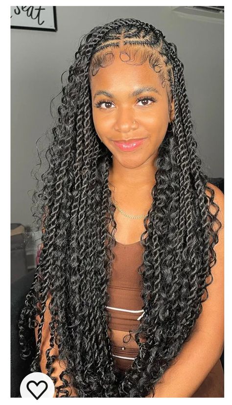 Cute Braids Hairstyles For Teens, Leave Out Hairstyles For Black Women, Latest Braided Hairstyles, Island Twist, Fav Hairstyles, Latina Hair, Hairstyles For Teens, Braided Styles, Quick Braided Hairstyles