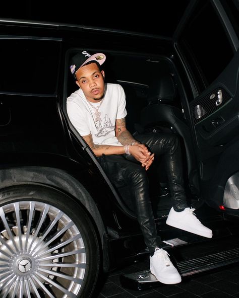 Est Gee, G Herbo, Drippy Outfit, Black And White Photo Wall, Mens Leather Clothing, Drip Outfit Men, Gangsta Rap, Street Fashion Men Streetwear, Hip Hop Culture