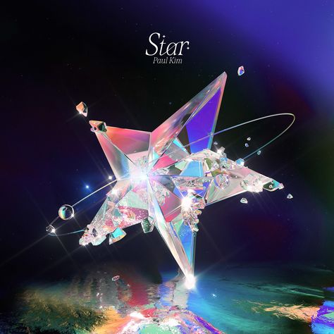 Paul Kim - Star (3rd Mini Album) Albumcover Artwork on Behance Dr Logo, Paul Kim, Whatsapp Theme, Desain Buklet, Album Art Design, Pola Kristik, Album Cover Design, Creative Poster Design, Album Design