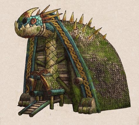 Httyd Buildings, Httyd Concept Art, Viking Character, Httyd Art, Dragon House, Viking Dragon, Hiccup And Astrid, Dreamworks Dragons, Httyd Dragons