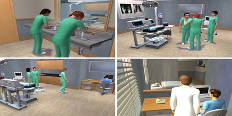 Dentist Career, Sims Stories, Sims 2, The Sims 4, Free Downloads, House Floor Plans, The Sims, Sims 4, Floor Plans