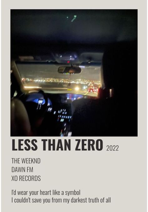 Less Than Zero by The Weeknd Poster The Weekend Less Than Zero, Less Than Zero The Weeknd Poster, Less Than Zero The Weeknd, Song Polaroid Posters The Weeknd, The Weeknd Song Poster, Song Posters The Weeknd, The Weeknd Poster My Dear Melancholy, The Weeknd Poster Heartless, Famous Song Lyrics