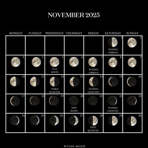 2025 Moon Calendar - every phase and stage of the moon Stages Of The Moon, Moon Stages, Natural Wax Melts, Next Full Moon, Moon Mirror, Healing Relationships, Moon Images, Full Moon Ritual, Moon Calendar