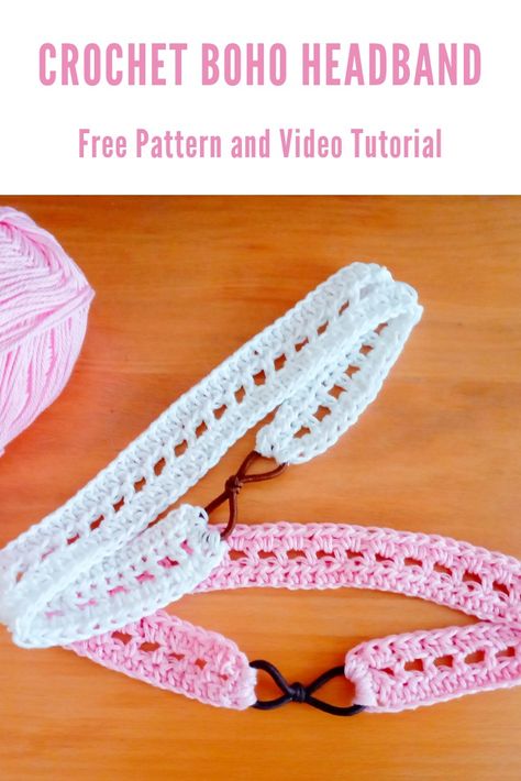 Crochet Handbands Free Pattern, Crochet Hippie Headband, Crochet Hairbands Pattern Free, Crochet Headband Tutorial, Crochet Headband Free, Easy Crochet Headbands, Crochet Hairband, Crochet Headband Pattern Free, Crochet Headbands