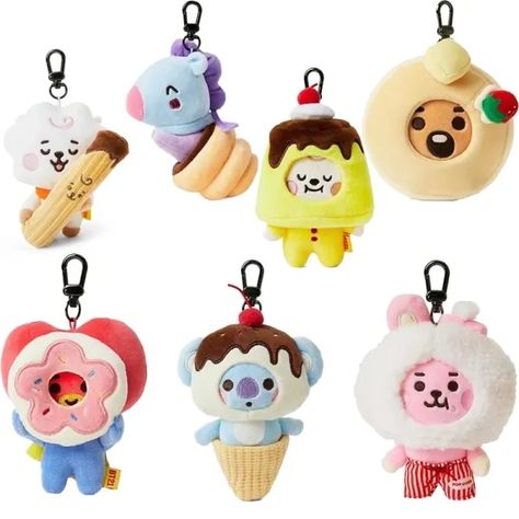 Just found this amazing item on AliExpress. Check it out! $2.20 20％ Off | 10CM Kawaii Bt21 Cartoon Shooky Cooky Chimmy Rj Plush Pendant Dessert Series Keychain Pendant Plush Doll Ornament Doll Backpack, Plush Keychain, Dessert Cake, Popular Anime, Line Friends, Anime Kawaii, Plush Dolls, Small Pets, Plush Toys