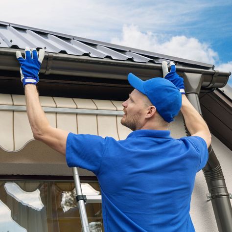 Gutter Installation in San Antonio Roof Drip Edge, Gutter Installation, Galvanized Roofing, Sheet Metal Roofing, Roofing Nails, Seamless Gutters, Gutter Repair, Corrugated Metal Roof, Roof Edge