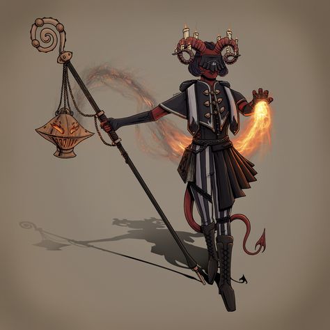 Genie Warlock Dnd, Genie Warlock, Warlock Tiefling, Tiefling Warlock, Warlock Dnd, Oc Art, Fantasy Pictures, Angels And Demons, Fantasy Rpg