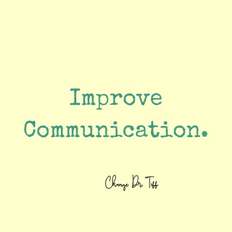 Improve Communication.

Work on your listening and speaking skills to enhance both personal and professional interactions.

#ChangeDrTiff #Communication Improving Communication Skills, Communication Aesthetic, 2025 Prayer, Prayer Vision Board, No Communication, Manifesting Vision Board, Improve Communication Skills, Open Communication, Community Involvement