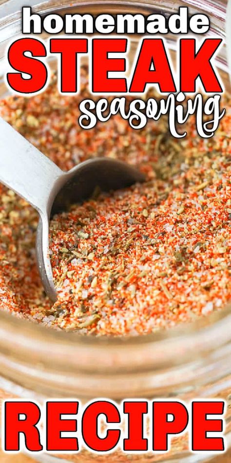 Simple Steak Seasoning, Homemade Steak Seasoning, Steak Seasoning Recipe, Best Steak Seasoning, Season Steak Recipes, Philly Cheesesteaks, Steak Spice, Ribeye Steak Recipes, Steak Rubs