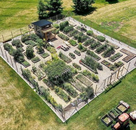 Homestead Layout, Compost Bins, Farm Layout, Homestead Gardens, Backyard Greenhouse, Farm Design, Vegetable Garden Design, Backyard Garden Design, Tea Garden