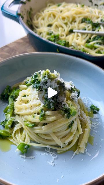 Rapini Pasta, Rapini Recipes, Pasta Water, Broccoli Rabe, Pasta Night, Linguine, Black Pepper, Pasta Dishes, 1 Cup