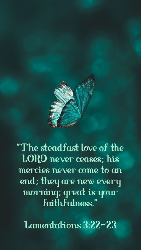 The Steadfast Love Of The Lord Never Ceases, Steadfast Love Of The Lord Never Ceases, God’s Mercy Is New Every Morning, Lamentation 3:22-23, Your Mercies Are New Every Morning, His Mercies Are New Every Morning Quotes, Lamentations 3:22-23 Kjv, The Steadfast Love Of The Lord, Lamentations 3:22-23 Wallpaper