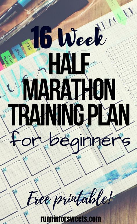 Half Marathon Training 15 Weeks, 17 Week Half Marathon Training, 16 Week Half Marathon Training Beginner, 15 Week Half Marathon Training Schedule, 16 Week Marathon Training Plan Beginner, Couch To Half Marathon Training Beginner, Training Plan For Half Marathon, 16 Week Half Marathon Training Plan, Marathon Cross Training Plan