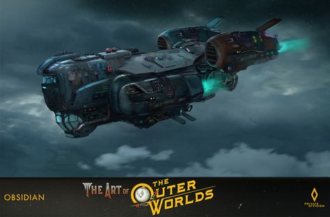 Bounty Hunter Spaceship, Space Freighter Concept Art, Pirate Spaceship, Space Opera Art, The Outer Worlds, Futurism Art, Sci Fi Spaceships, Star Ship, Space Engineers