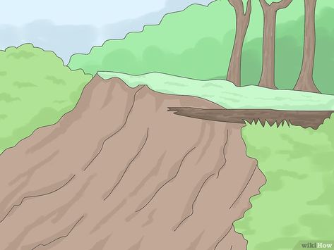 How to Control Erosion (with Pictures) - wikiHow Steep Hill Landscaping, Steep Hillside Landscaping, Backyard Hill Landscaping, Affordable Landscaping, Steep Gardens, Diy Retaining Wall, Sloped Backyard Landscaping, Landscape Drainage, Landscaping A Slope