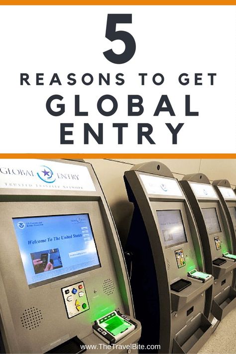 5 Reasons To Sign Up For Global Entry ~ http://thetravelbite.com: First Class Ticket, Global Entry, Cruise Tips, Travel App, Cruise Travel, Train Travel, Travel Advice, Packing Tips, International Travel