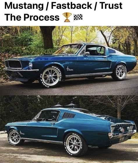 1967 Mustang, Ford Mustang Car, Ford Mustang Fastback, Car Wheels Rims, Classic Mustang, Old School Cars, Mustang Fastback, Ford Classic Cars, Sweet Cars