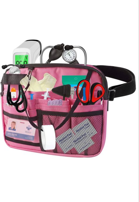 Nursing School Essentials, Nurse Fanny Pack, Nurse Pouch, Nurse Tools, Belt Organizer, Medical Bag, Stethoscopes, Nursing Accessories, Waist Pouch