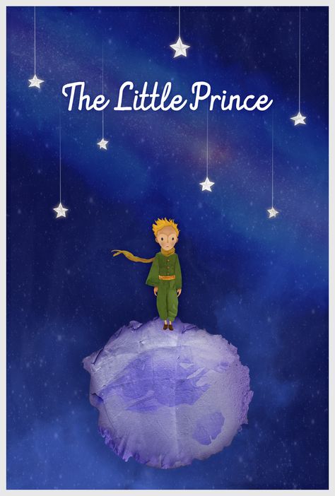 The Little Prince -Matt Herman Book Lockscreen, Little Prince Poster, Prince Poster, Little Prince Quotes, Prince Quotes, Best Movie Posters, Theatre Poster, Big Boss, Blue Poster